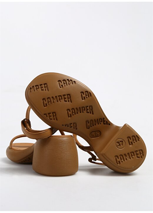 Camper Taba Kadın Deri Topuklu Ayakkabı K201596-002 4
