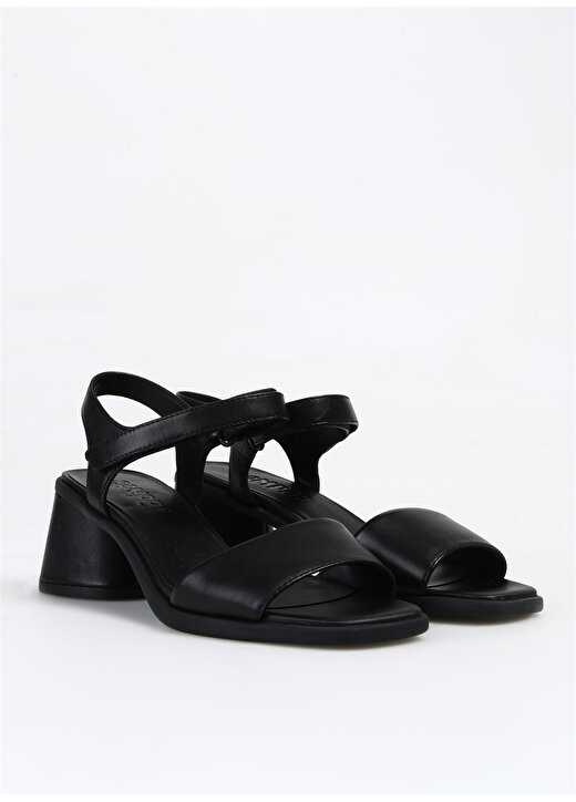 Camper Siyah Kadın Deri Topuklu Ayakkabı K201501-006 2