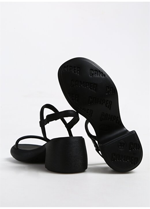 Camper Siyah Kadın Deri Topuklu Ayakkabı K201596-001 4