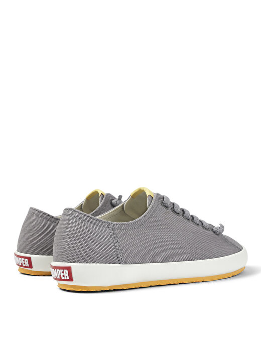 Camper Gri Erkek Sneaker Peu Rambla Vulcanizado   4