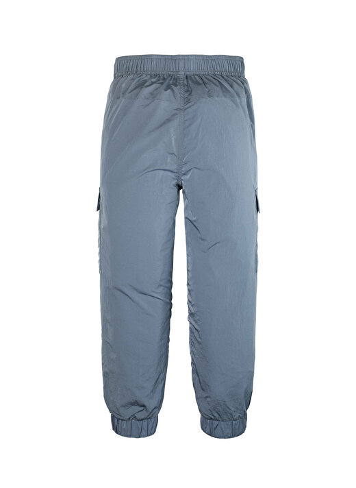 Calvin Klein Lastikli Paça Mavi Erkek Pantolon STRUCTURED NYLON TRACKPANTS 3