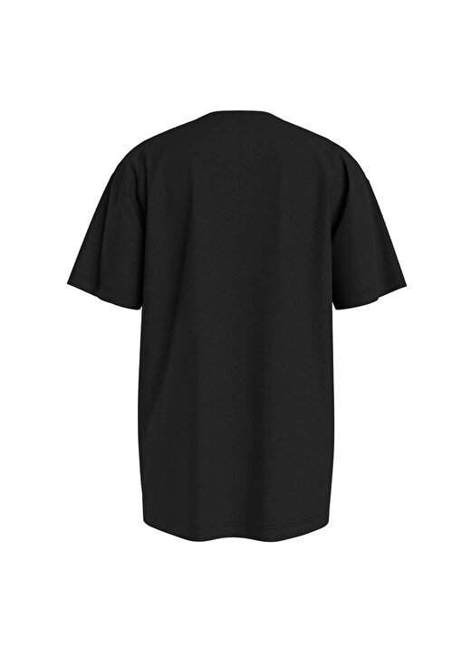Calvin Klein Baskılı Siyah Erkek Çocuk T-Shirt CK MONOGRAM SS T-SHIRT 4