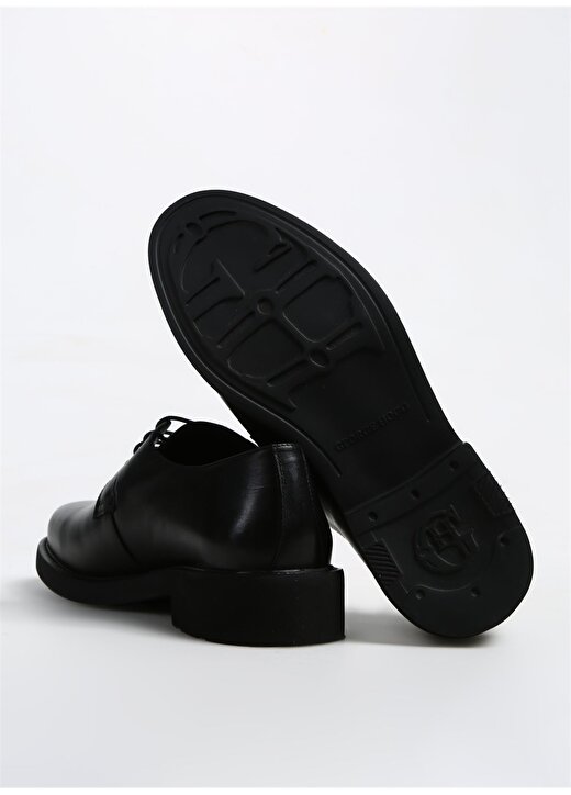 George Hogg Siyah Erkek Deri Klasik Ayakkabı 25-14-4SS-A 4
