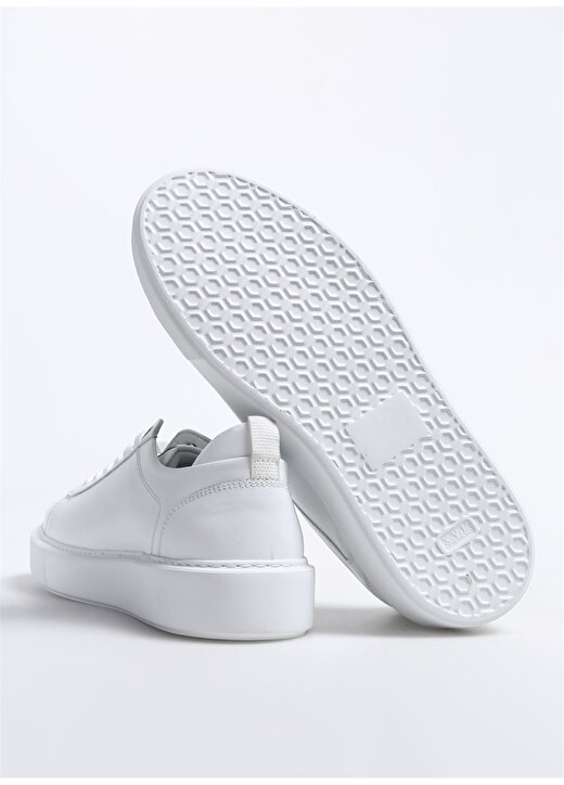 Divarese Beyaz Erkek Deri Sneaker 276-36 4