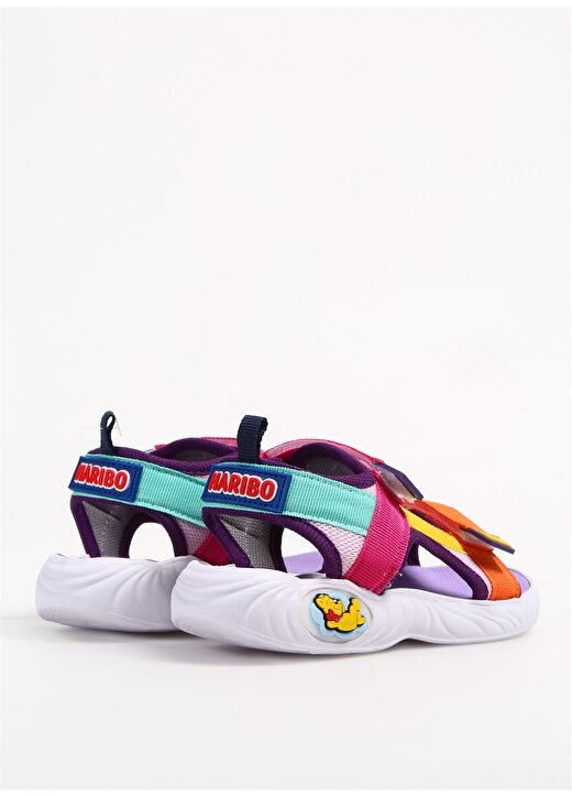 Haribo Turuncu - Çok Renkli Kız Çocuk Sandalet Sporty 3