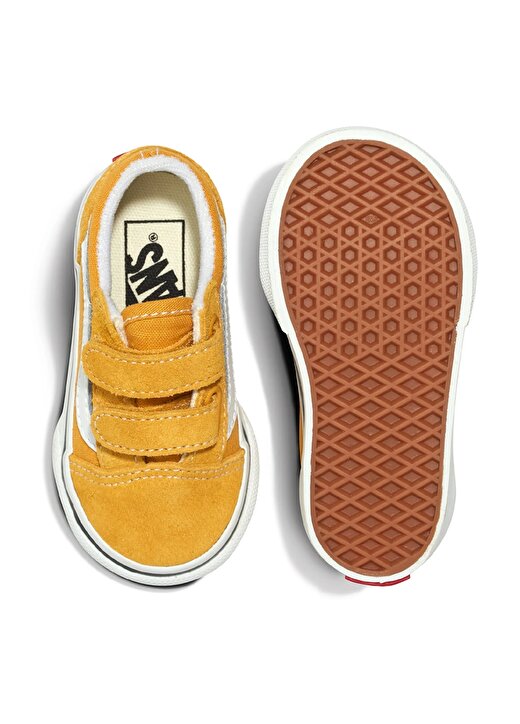 Vans Sarı Bebek Yürüyüş Ayakkabısı VN000CRWLSV1-Old Skool V 3