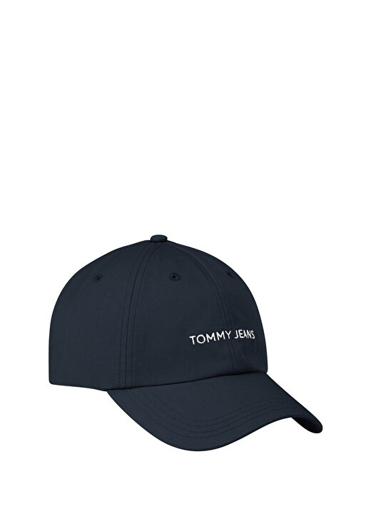 Tommy Jeans Lacivert Kadın Şapka TJW LINEAR LOGO CAP 1