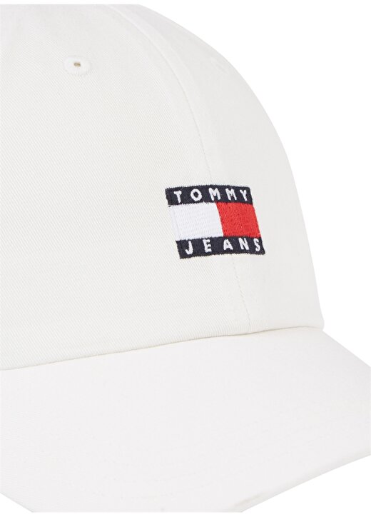 Tommy Jeans Beyaz Kadın Şapka TJW HERITAGE CAP 3