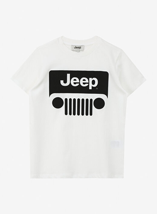 Jeep Ekru Erkek T-Shirt J4SB-TSH8 1
