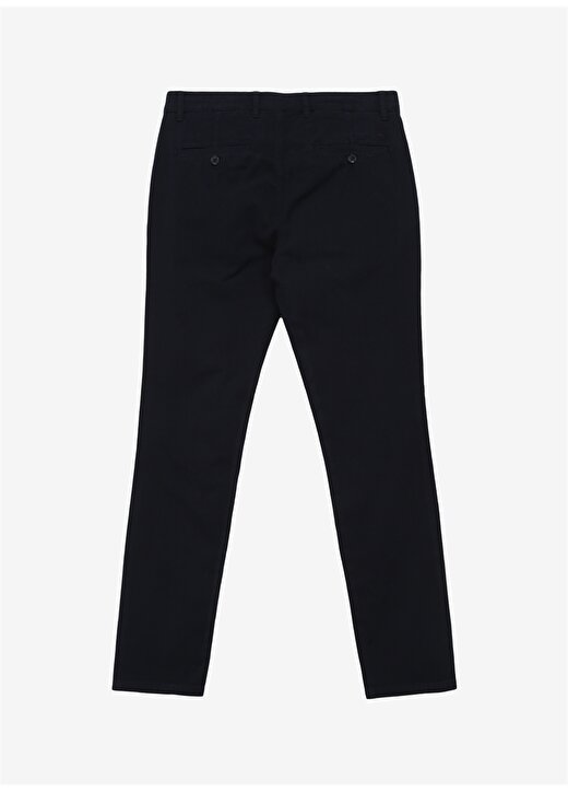 Brooks Brothers Normal Bel Düz Paça Slim Fit Lacivert Erkek Pantolon BBSS24MPT002 2