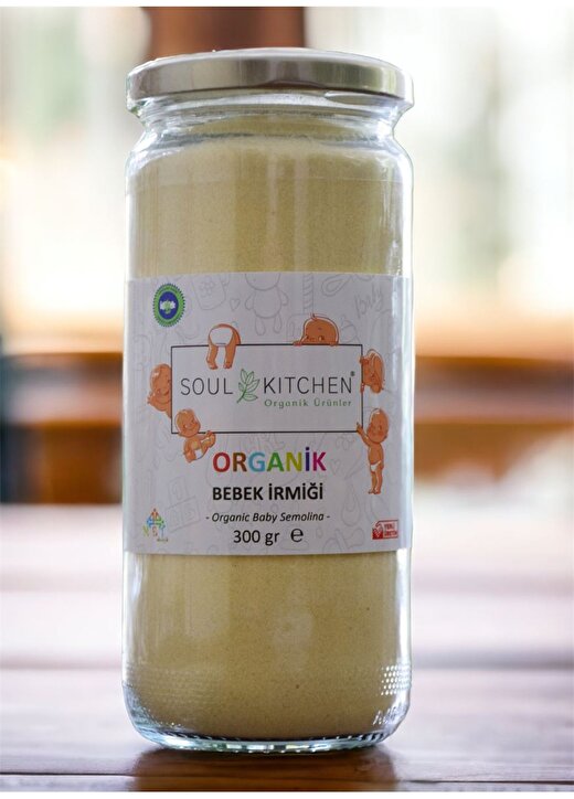 Soul Kitchen Organik Bebek İrmiği 300 Gr 1