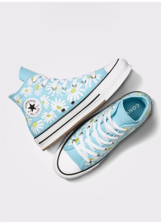 Converse Mavi Kız Çocuk Yürüyüş Ayakkabısı A06337C.457-CHUCK TAYLOR ALL STAR 3