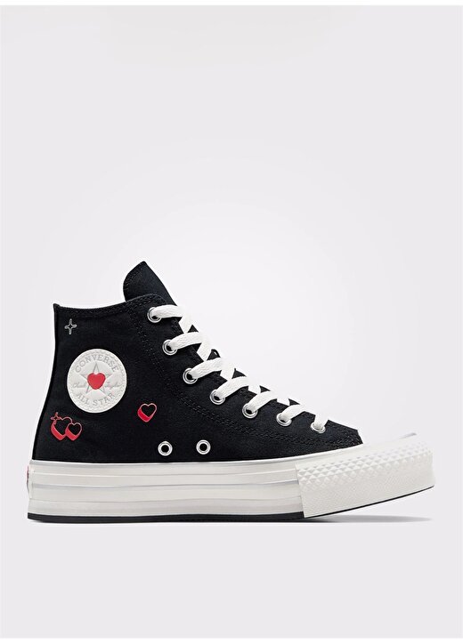 Converse Siyah Kız Çocuk Yürüyüş Ayakkabısı A09121C.001-CHUCK TAYLOR ALL STAR 1