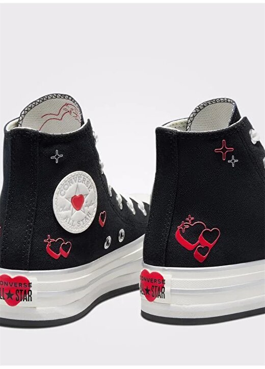 Converse Siyah Kız Çocuk Yürüyüş Ayakkabısı A09121C.001-CHUCK TAYLOR ALL STAR 3