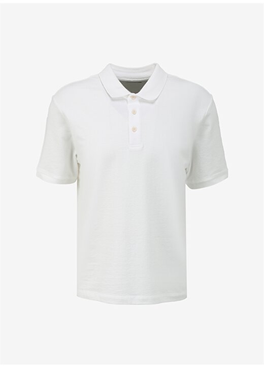 Network Ekru Erkek Slim Fit Polo T-Shirt 1090399 1