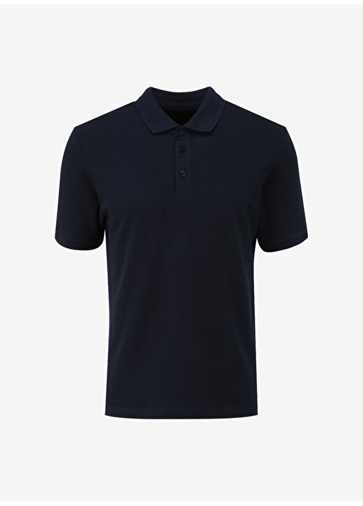 Network Lacivert Erkek Slim Fit Polo T-Shirt 1090399 1