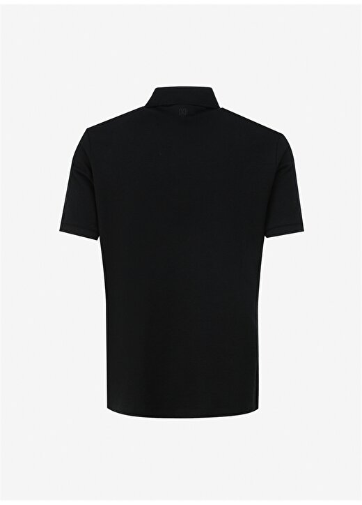 Network Siyah Erkek Slim Fit Polo T-Shirt 1090399 2