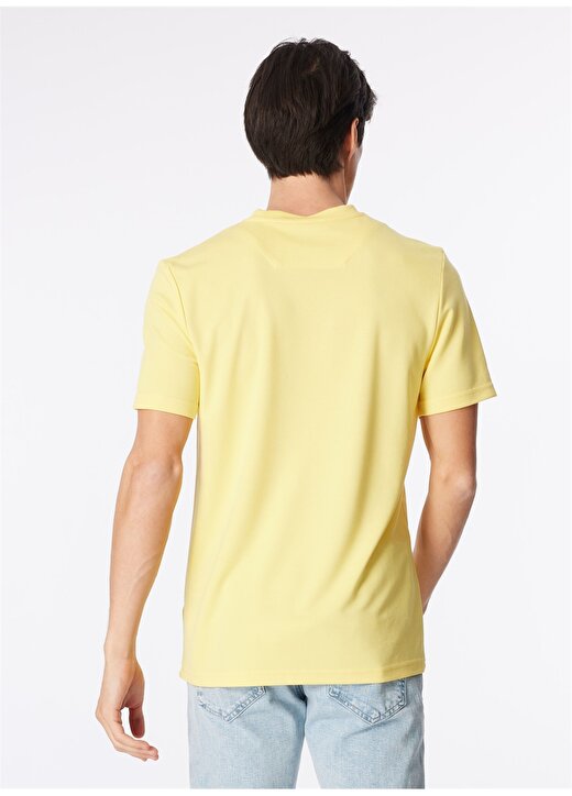 Network Bisiklet Yaka Sarı Erkek T-Shirt 1091144 4