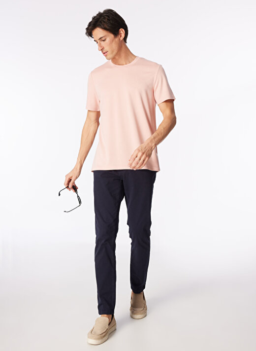 Network Pembe Erkek Slim Fit Polo T-Shirt 1091144 1