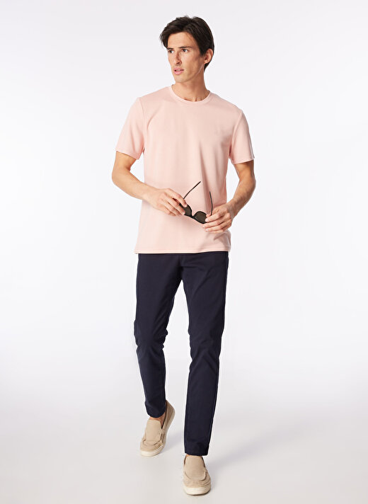 Network Pembe Erkek Slim Fit Polo T-Shirt 1091144 2