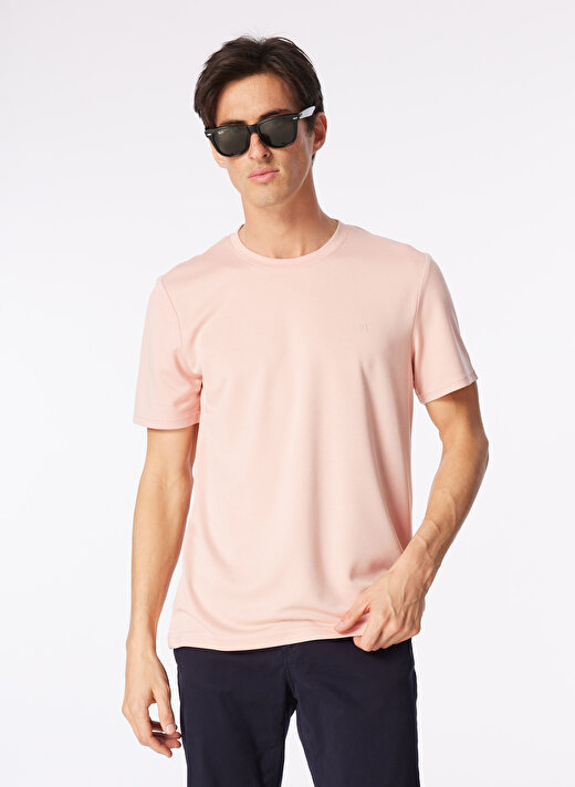 Network Pembe Erkek Slim Fit Polo T-Shirt 1091144 3