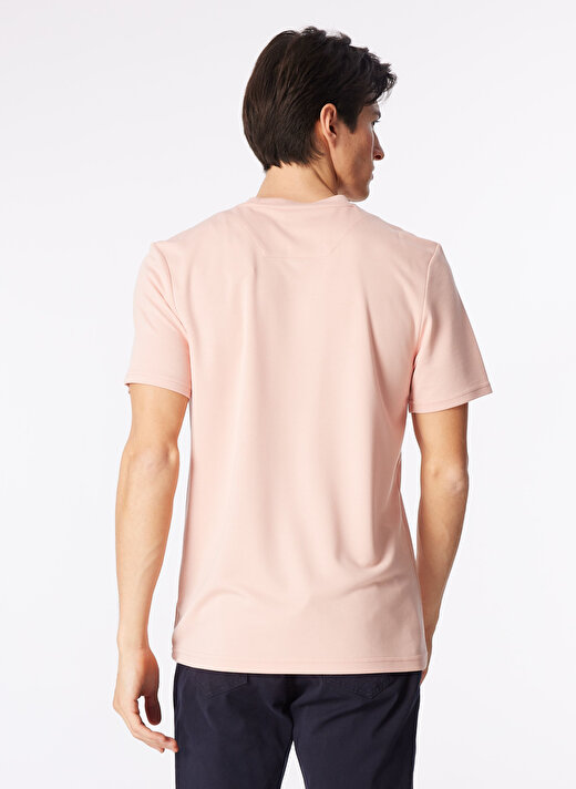 Network Pembe Erkek Slim Fit Polo T-Shirt 1091144 4