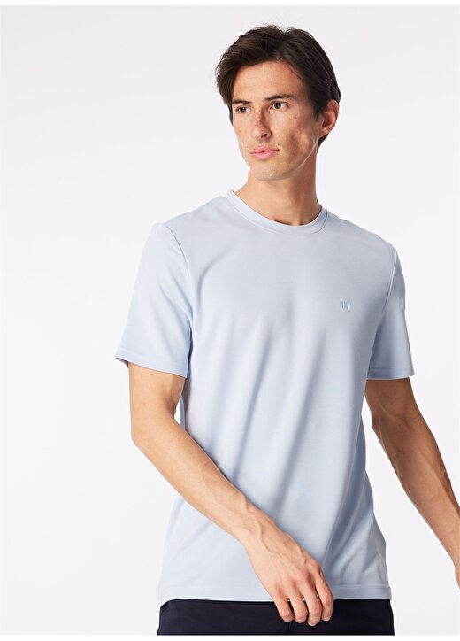 Network Açık Mavi Erkek Slim Fit Polo T-Shirt 1091144 4
