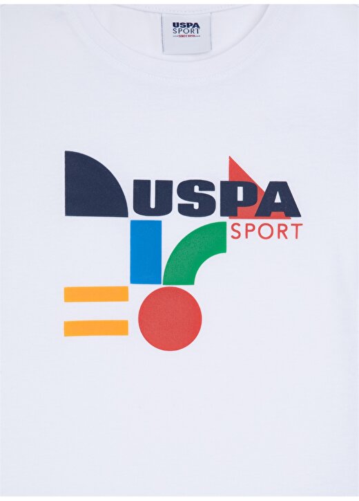 U.S. Polo Assn. Beyaz Erkek T-Shirt CUBAKIDS 4