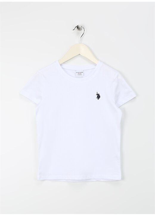 U.S. Polo Assn. Beyaz Erkek T-Shirt GTS01KIDSIY024 1