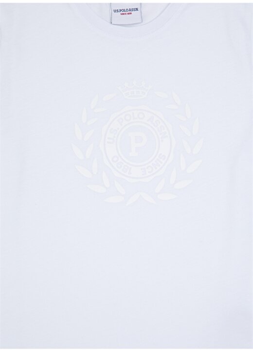 U.S. Polo Assn. Beyaz Erkek T-Shirt ABHAKIDS 4