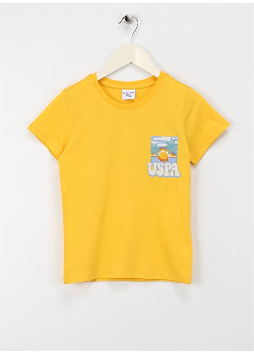 U.S. Polo Assn. Sarı Erkek Çocuk T-Shirt VOYVO 1