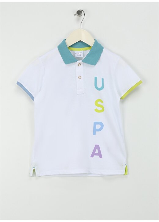 U.S. Polo Assn. Beyaz Erkek T-Shirt DESAL 1
