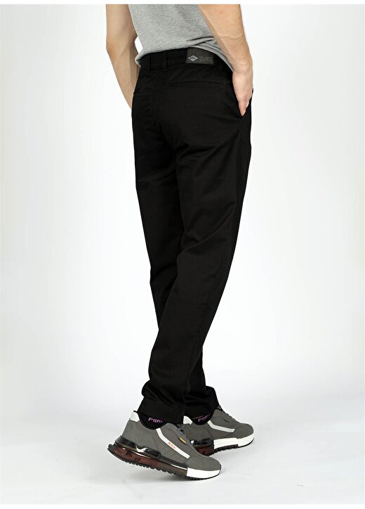 Lee Cooper Normal Bel Slim Fit Siyah Erkek Chino Pantolon 242 LCM 221016 NEW CHINO 2 SİYAH 4