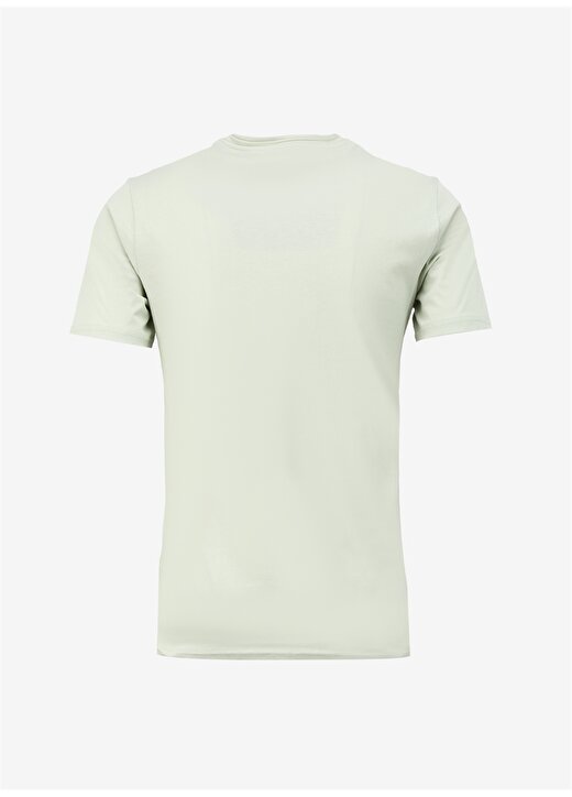 Lee Cooper Yuvarlak Yaka Yeşil Erkek T-Shirt 242 LCM 242015 GAEL MINT 2