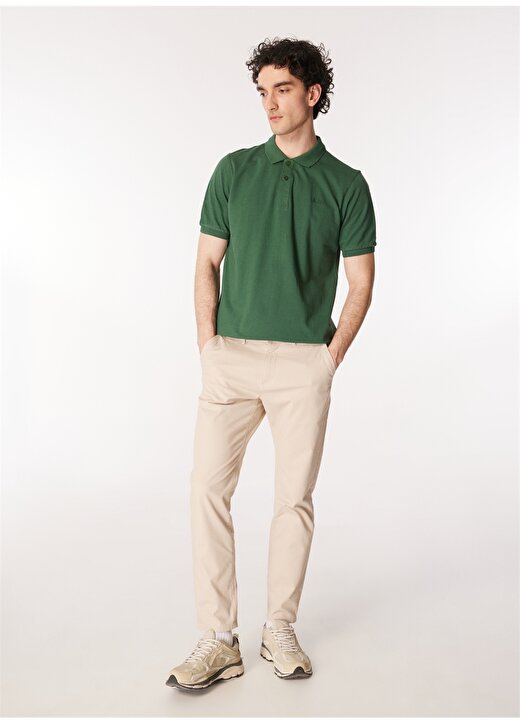 Lee Cooper Yeşil Erkek Polo T-Shirt 242 LCM 242025 TWINS K. YEŞİL 2