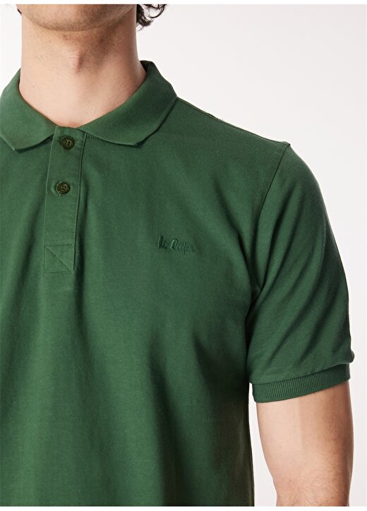 Lee Cooper Yeşil Erkek Polo T-Shirt 242 LCM 242025 TWINS K. YEŞİL 4