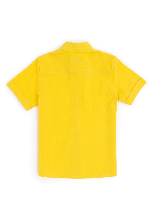 U.S. Polo Assn. Sarı Erkek Çocuk Gömlek ELFYKIDS024Y 2