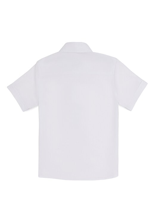U.S. Polo Assn. Beyaz Erkek Çocuk Gömlek ELFYKIDS024Y 3