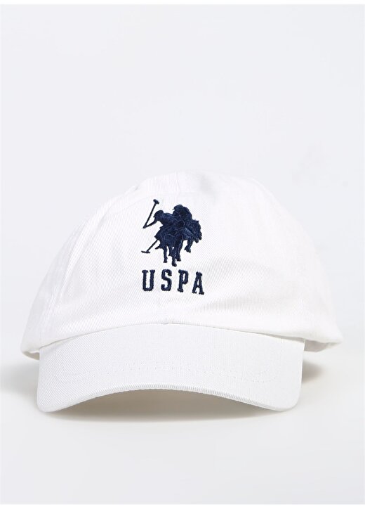 U.S. Polo Assn. Beyaz Erkek Çocuk Şapka PEDRO-KIDS-IY24 2