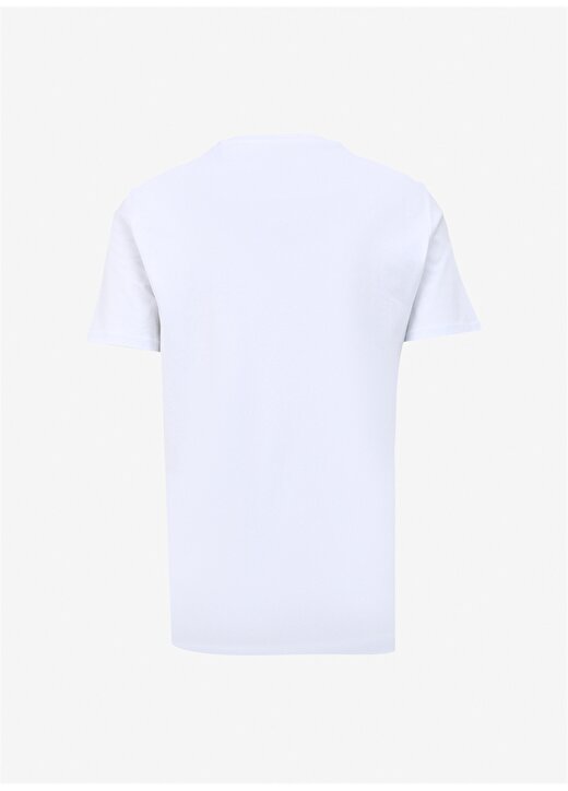 U.S. Polo Assn. Bisiklet Yaka Beyaz Erkek T-Shirt GEARTIY024 2