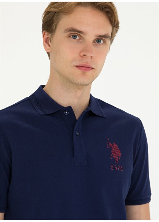 U.S. Polo Assn. Lacivert Erkek Regular Fit T-Shirt JAMA 2