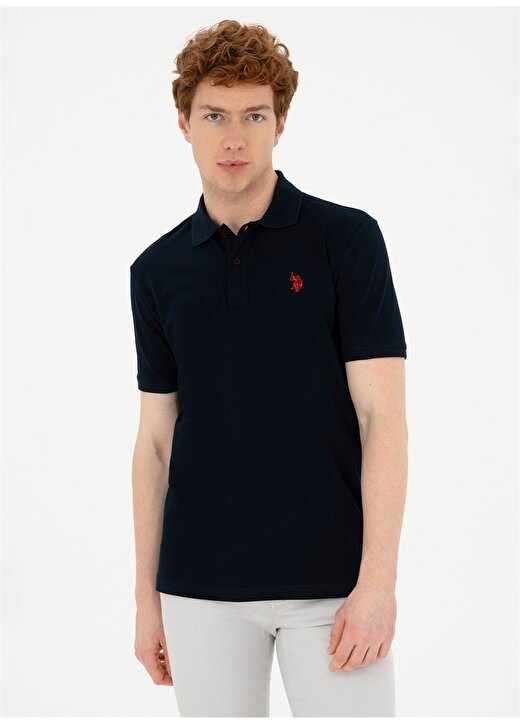 U.S. Polo Assn. Koyu Lacivert Erkek Slim Fit T-Shirt GTP04IY024 1