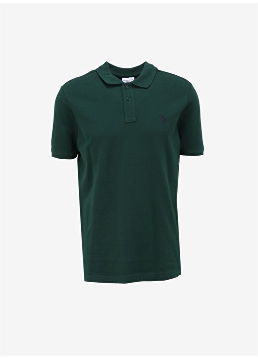 U.S. Polo Assn. Koyu Yeşil Erkek Slim Fit T-Shirt GTP04IY024 1