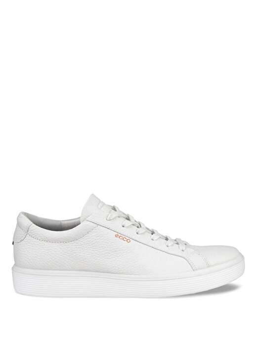 Ecco Deri Beyaz Erkek Günlük Ayakkabı Soft 60 M White 1
