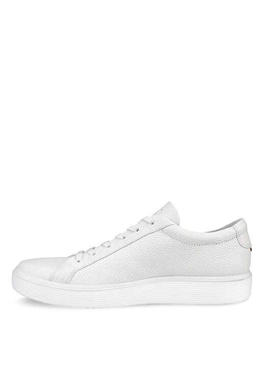 Ecco Deri Beyaz Erkek Günlük Ayakkabı Soft 60 M White 2