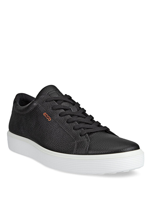 Ecco Deri Siyah Erkek Günlük Ayakkabı Soft 60 M Black 3