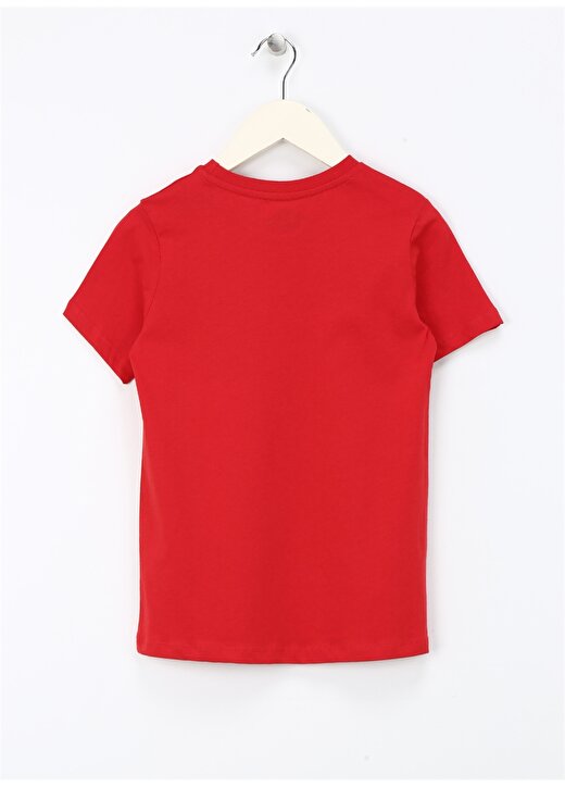 Lee Cooper Baskılı Kırmızı Erkek T-Shirt 242 LCB 242004 ASTIN KIRMIZI 2