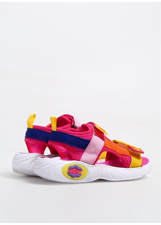 Pembe - Çok Renkli Kız Çocuk Sandalet 3