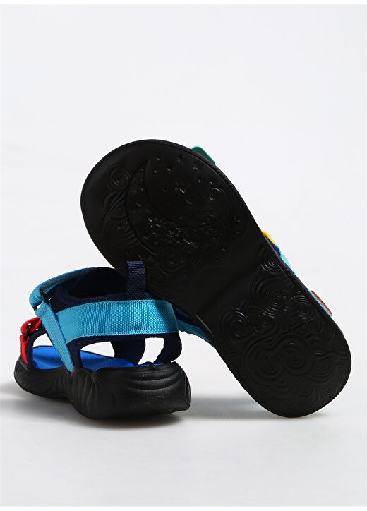 Mavi - Turuncu Erkek Çocuk Sandalet 4