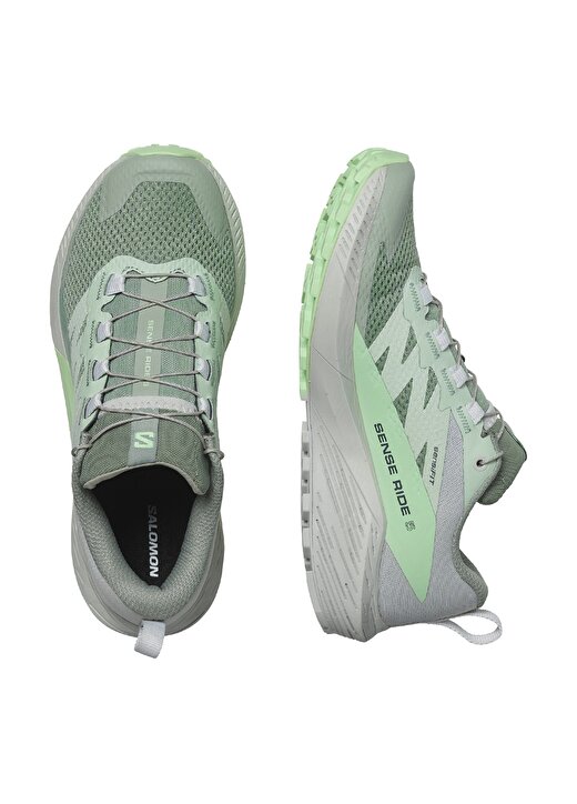 Salomon Yeşil Kadın Koşu Ayakkabısı L47314100_SENSE RIDE 5 W 2